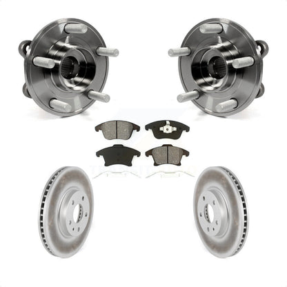 Kit de plaquettes de Rotor de frein, ensemble de roulements de moyeu avant, pour Ford Fusion Lincoln MK