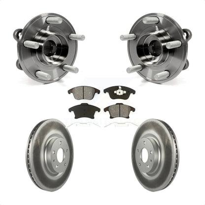 Kit de plaquettes de Rotor de frein, ensemble de roulements de moyeu avant, pour Ford Fusion Lincoln MK