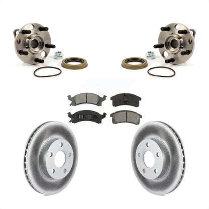 Kit de plaquettes de Rotor de frein, roulement de moyeu avant, pour Chevrolet Cavalier Pontiac Gran