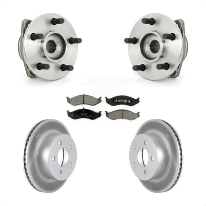 Kit de plaquettes de Rotor de frein enduit d'assemblage de roulement de moyeu avant pour Jeep Grand Wagoneer T