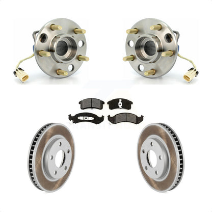 Kit de plaquettes de Rotor de frein, roulement de moyeu avant, pour Buick LeSabre Oldsmobile Cadilla