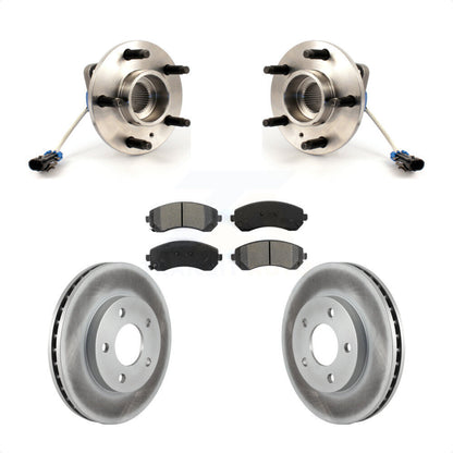 Kit de plaquettes de Rotor de frein enduites de roulement de moyeu avant, pour Buick rendez-vous Pontiac Azte