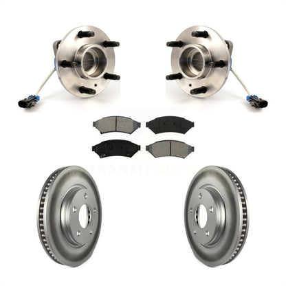 Kit de plaquettes de Rotor de frein, manteau de roulement de moyeu avant, pour Buick Pontiac LaCrosse Grand Pri