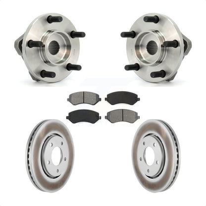 Kit de plaquettes de Rotor de frein, manteau de roulement de moyeu avant, pour Dodge caravane Grand Chrysler remorquage