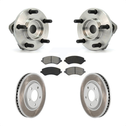 Kit de Rotor et plaquettes de frein revêtus de roulement de moyeu avant, pour Dodge Grand Caravan Chrysler