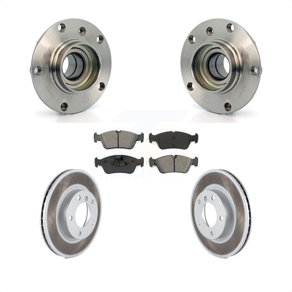 Kit de Rotor et de plaquettes de frein revêtus de roulement de moyeu avant, pour BMW Z3 Z4 320i 328i 323i 318