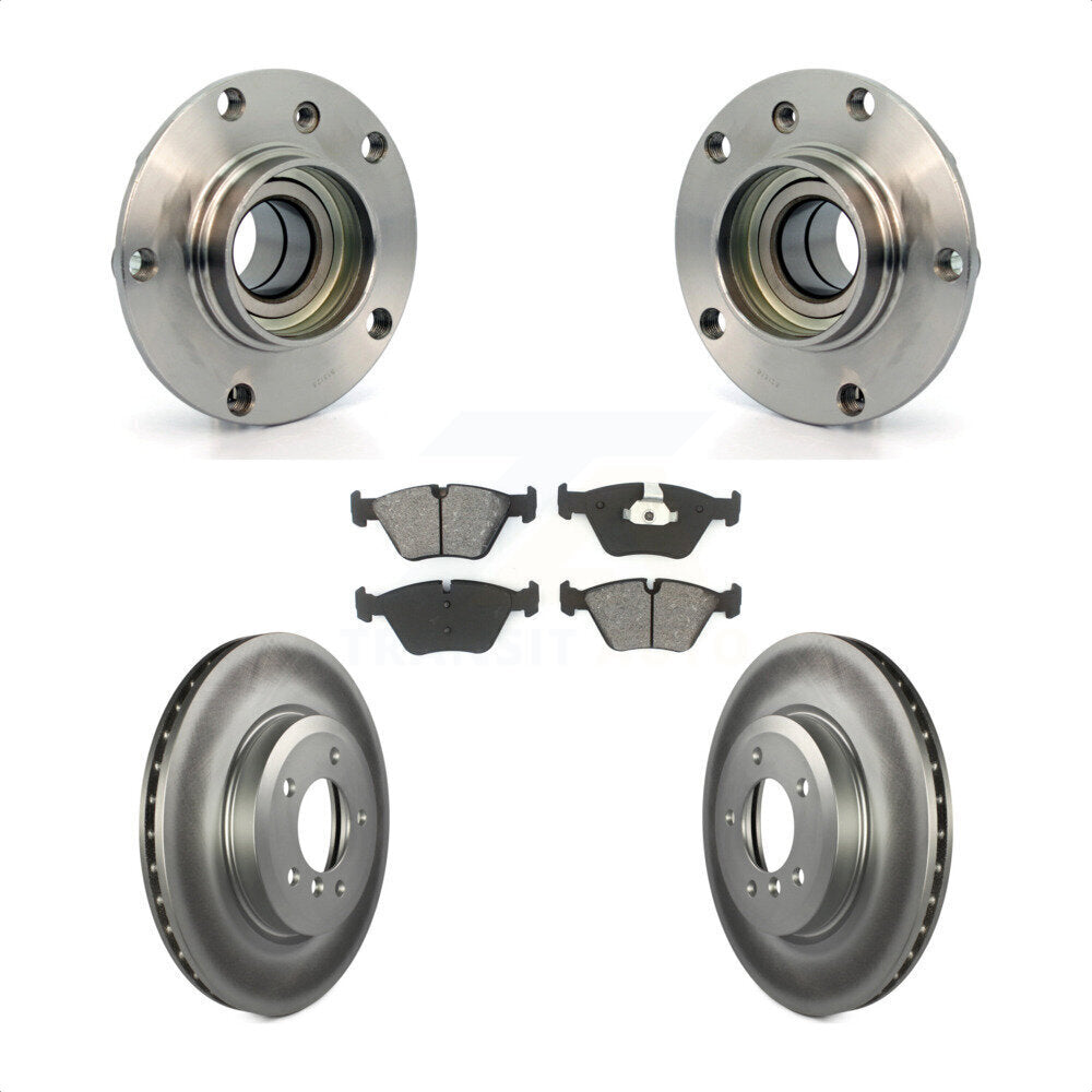 Kit de plaquettes de Rotor de frein à disque enduit d'assemblage de roulement de moyeu avant pour BMW 330Ci Z4 330