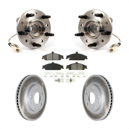 Kit de plaquettes de Rotor de frein, manteau de roulement de moyeu avant, pour Pontiac Grand Am Chevrolet Malib