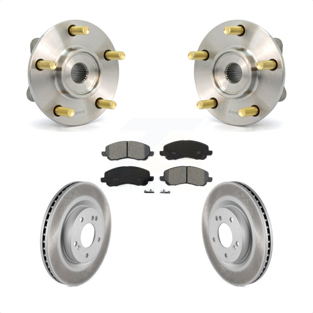 Kit de plaquettes de Rotor de frein, roulement de moyeu avant, pour Mitsubishi Eclipse 06 à 10 31 0