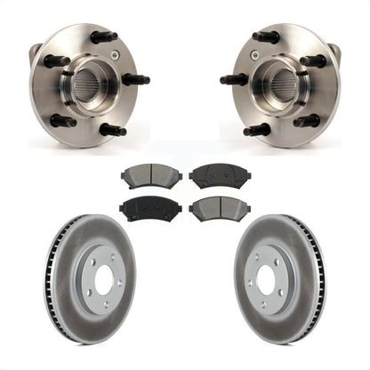 Kit de Rotor et plaquettes de frein revêtus de roulement de moyeu avant, pour Chevrolet Impala Monte Carl