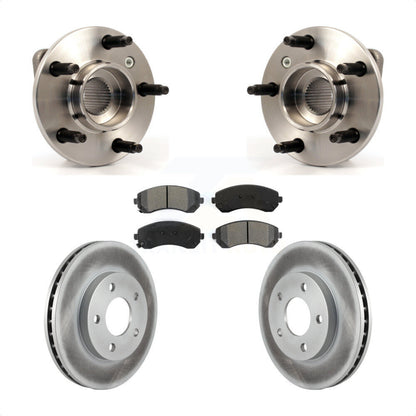 Kit de plaquettes de Rotor de frein enduites de roulement de moyeu avant, pour Buick rendez-vous Pontiac Azte