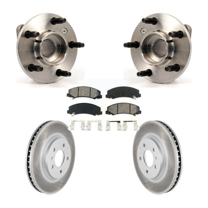 Kit de Rotor et plaquettes de frein revêtus de roulement de moyeu avant, pour Chevrolet Impala Monte Carl