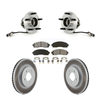 Kit de Rotor et plaquettes de frein revêtus de roulement de moyeu avant, pour Saturn Vue Chevrolet Equino