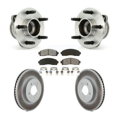 Kit de plaquettes de Rotor de frein à disque revêtu de roulement de moyeu avant, pour Saturn Vue Pontiac Torren