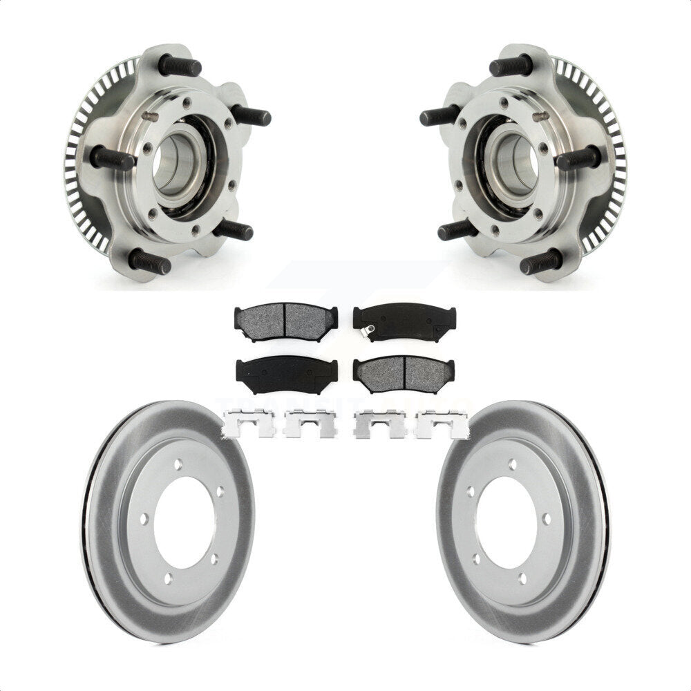 Kit de plaquettes de Rotor de frein enduit de roulement de moyeu avant, pour Chevrolet Tracker Suzuki Vitar