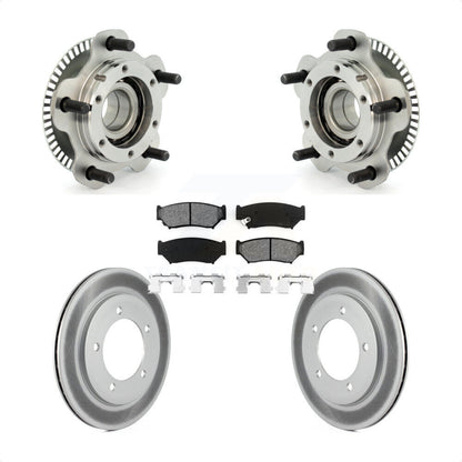 Kit de plaquettes de Rotor de frein enduit de roulement de moyeu avant, pour Chevrolet Tracker Suzuki Vitar