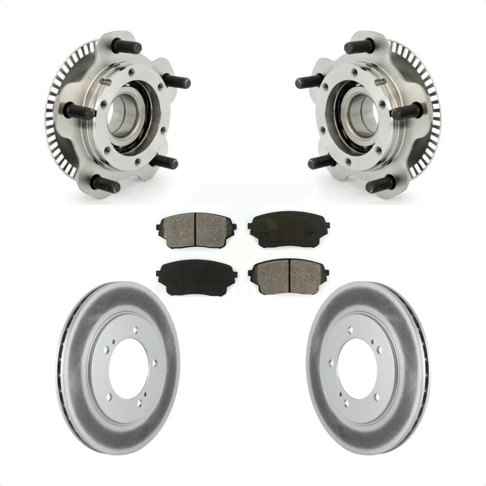Kit de plaquettes de Rotor de frein, ensemble de roulements de moyeu avant, pour Suzuki XL-7 Grand Vitar