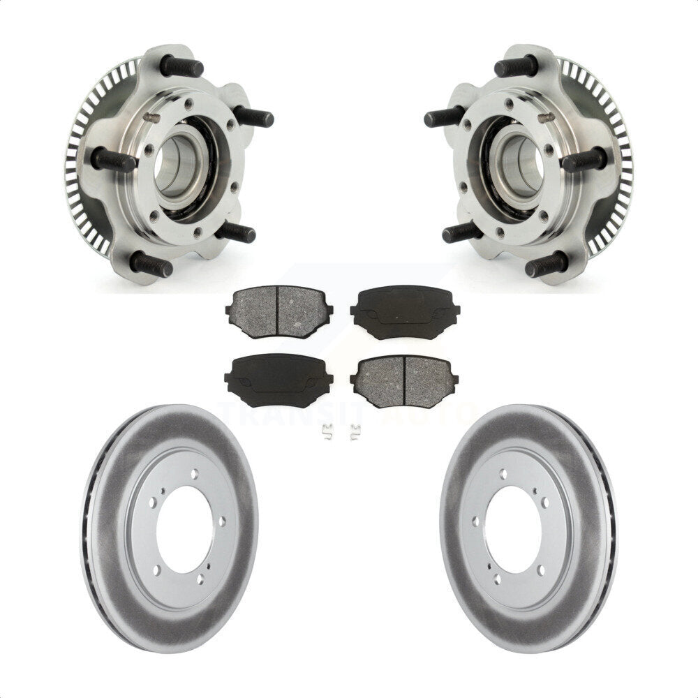Kit de plaquettes de Rotor de frein, ensemble de roulements de moyeu avant, pour Suzuki Grand Vitara XL-