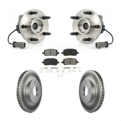 Kit de Rotor et de plaquettes de frein enduits de roulement de moyeu avant, pour Chevrolet Cobalt Pontiac G