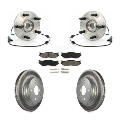 Kit de plaquettes de rotor de frein, ensemble de roulements de moyeu avant, pour Dodge Durang 2004 – 2005