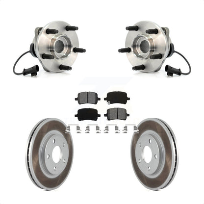 Kit de plaquettes de Rotor de frein à disque enduit d'assemblage de roulement de moyeu avant pour Chevrolet Malib