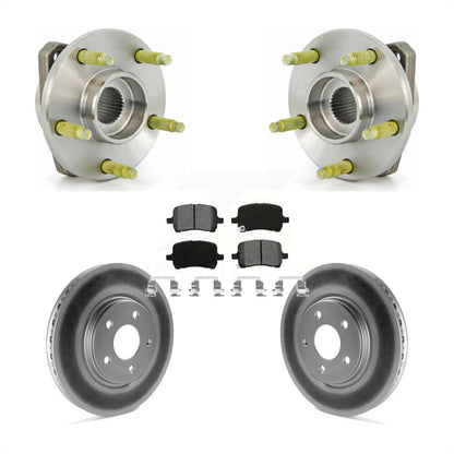 Kit de Rotor et de plaquettes de frein revêtus de roulement de moyeu avant, pour Chevrolet Malibu Pontiac G