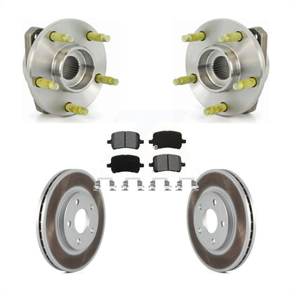 Kit de plaquettes de Rotor de frein à disque enduit d'assemblage de roulement de moyeu avant pour Chevrolet Malib