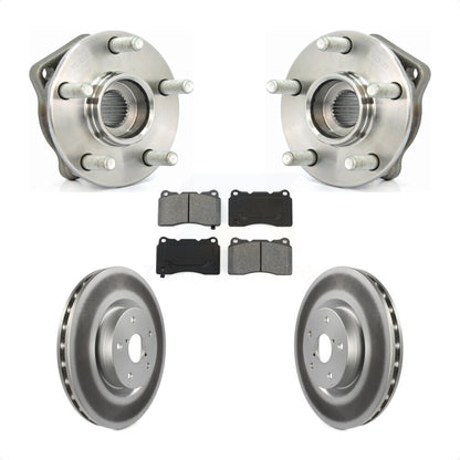 Kit de Rotor et plaquettes de frein revêtus de roulement de moyeu avant, pour Subaru WRX Limited Bas 2014