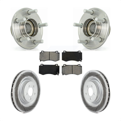 Kit de plaquettes de Rotor de frein, roulement de moyeu avant, pour Dodge Chrysler 300 Charger Magnu