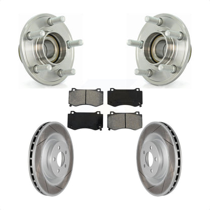 Kit de plaquettes de Rotor de frein, roulement de moyeu avant, pour Dodge Chrysler 300 Charger Magnu