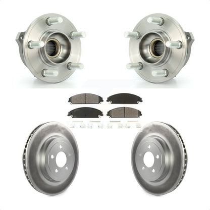 Kit de plaquettes de Rotor de frein, roulement de moyeu avant, pour Dodge Chrysler 300 Charger Magnu