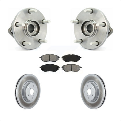 Ensemble de roulements de moyeu avant, Kit de plaquettes de Rotor de frein pour Subaru Tribec 2008 – 2014