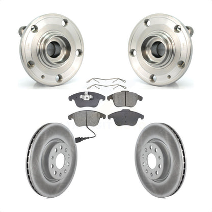 Kit de plaquettes de Rotor de frein, roulement de moyeu avant, pour Volkswagen Tiguan Passat Audi Q