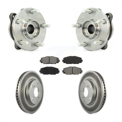 Kit de plaquettes de Rotor de frein, ensemble de roulements de moyeu avant, pour Toyota RAV4 L 2013 – 2018