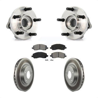 Kit de plaquettes de Rotor de frein à disque revêtu de roulement de moyeu avant, pour Chrysler 200 Dodge Avenge