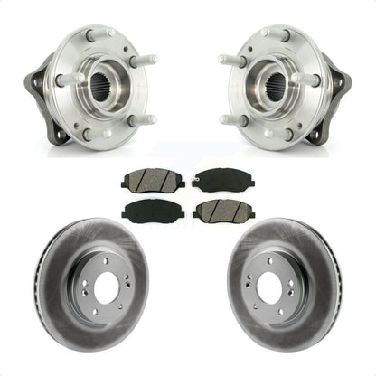 Kit de plaquettes de frein à disque revêtues de roulement de moyeu avant, pour Hyundai Santa F 2007 – 2009