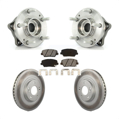 Kit de plaquettes de Rotor de frein à disque revêtu de roulement de moyeu avant, pour Hyundai Santa Fe Sport Ki