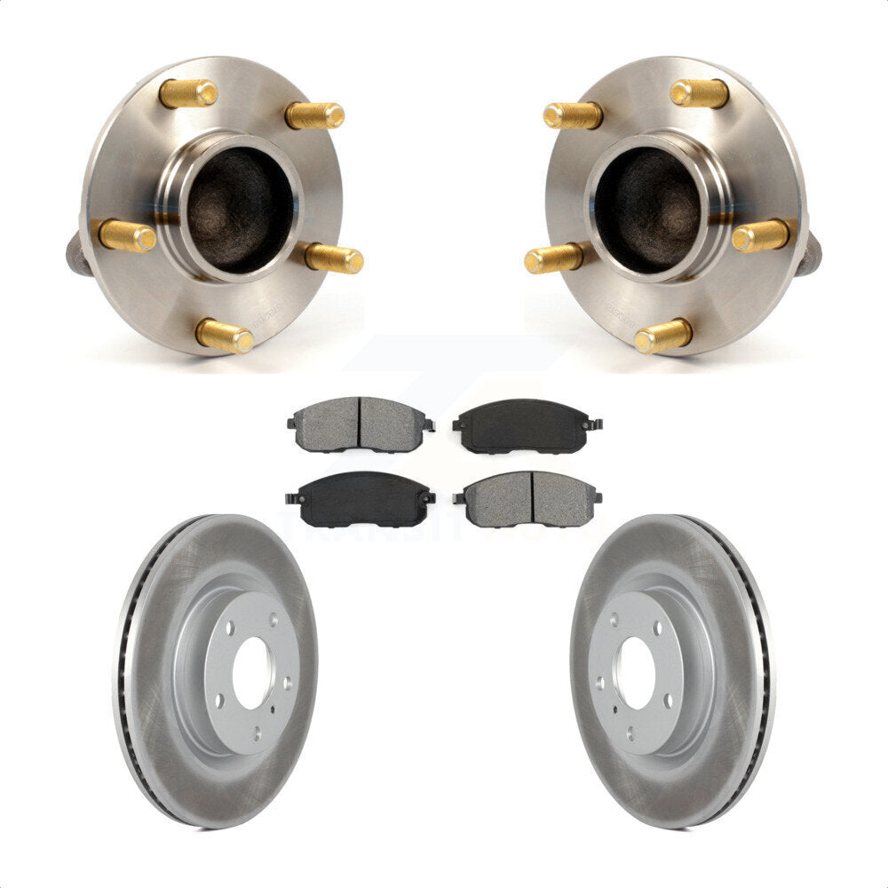 Kit de plaquettes de Rotor de frein, ensemble de roulements de moyeu avant, pour Nissan 350Z INFINITI G3