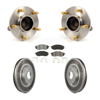 Kit de plaquettes de Rotor de frein, ensemble de roulements de moyeu avant, pour INFINITI G35 Nissan 350