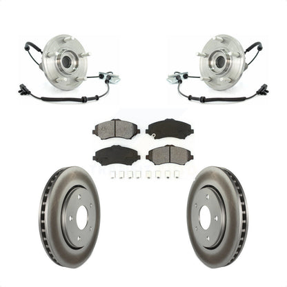 Kit de plaquettes de Rotor de frein, manteau de roulement de moyeu avant, pour Dodge Grand Caravan Chrysler Tow