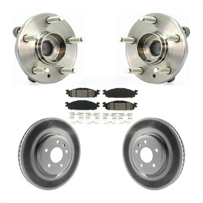 Kit de plaquettes de Rotor de frein, manteau de roulement de moyeu avant, pour Ford Flex Taurus Lincoln MKT MK