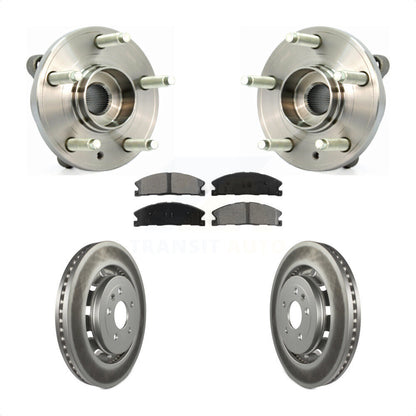 Kit de plaquettes de Rotor de frein, manteau de roulement de moyeu avant, pour Ford Flex Taurus Lincoln MKT MK