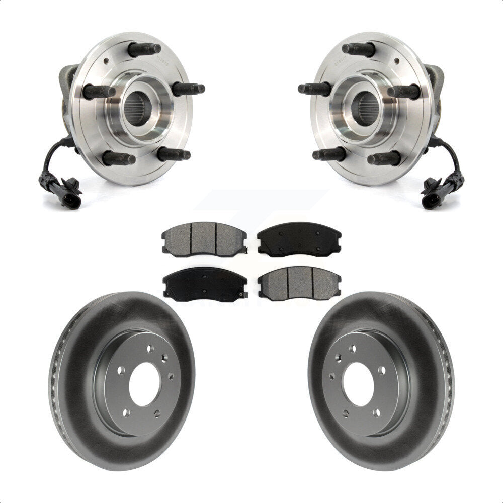 Kit de plaquettes de Rotor de frein, roulement de moyeu avant, pour Chevrolet Equinox Pontiac Torren