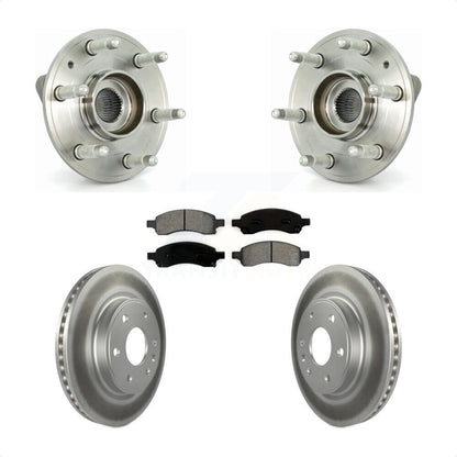 Kit de plaquettes de Rotor de frein, roulement de moyeu avant, pour GMC Acadia Buick autoclave Travers