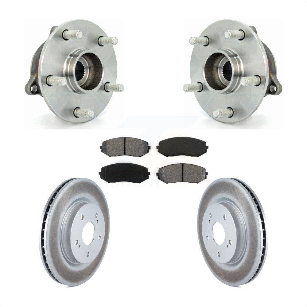 Kit de rotor et de plaquettes de frein avec roulement de moyeu avant, pour Suzuki Grand Vitar 2006 – 2013