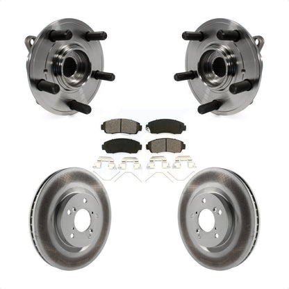 Kit de plaquettes de Rotor de frein, ensemble de roulements de moyeu avant, pour Honda Odysse 2011 – 2014