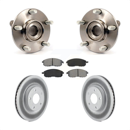 Kit de Rotor et plaquettes de frein revêtus de roulement de moyeu avant, pour Nissan Sentra SE-R avec 2.5