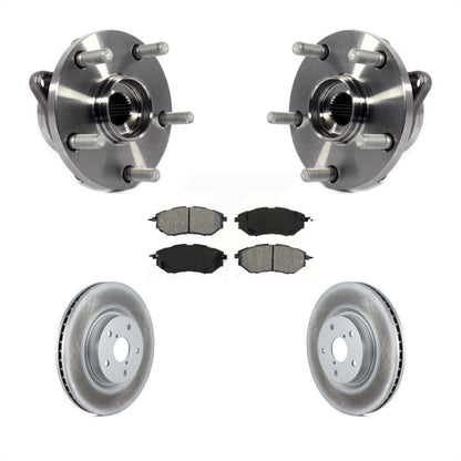Kit de Rotor et plaquettes de frein revêtus de roulement de moyeu avant, pour Subaru Outback WRX Legacy B