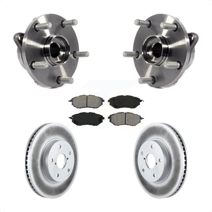 Kit de plaquettes de Rotor de frein, ensemble de roulements de moyeu avant, pour Subaru Legacy 2015 2.5