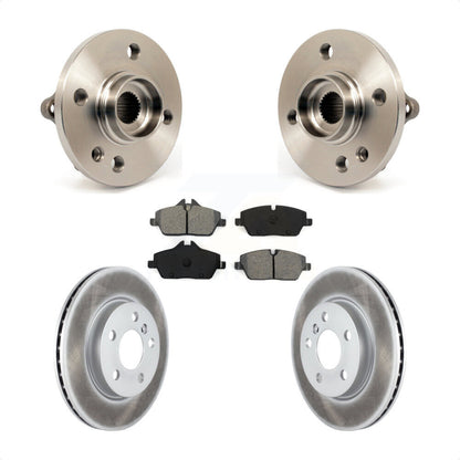 Kit de plaquettes de Rotor de frein à disque revêtu de roulement de moyeu avant, pour Mini Cooper 2014 – 2015 1.6